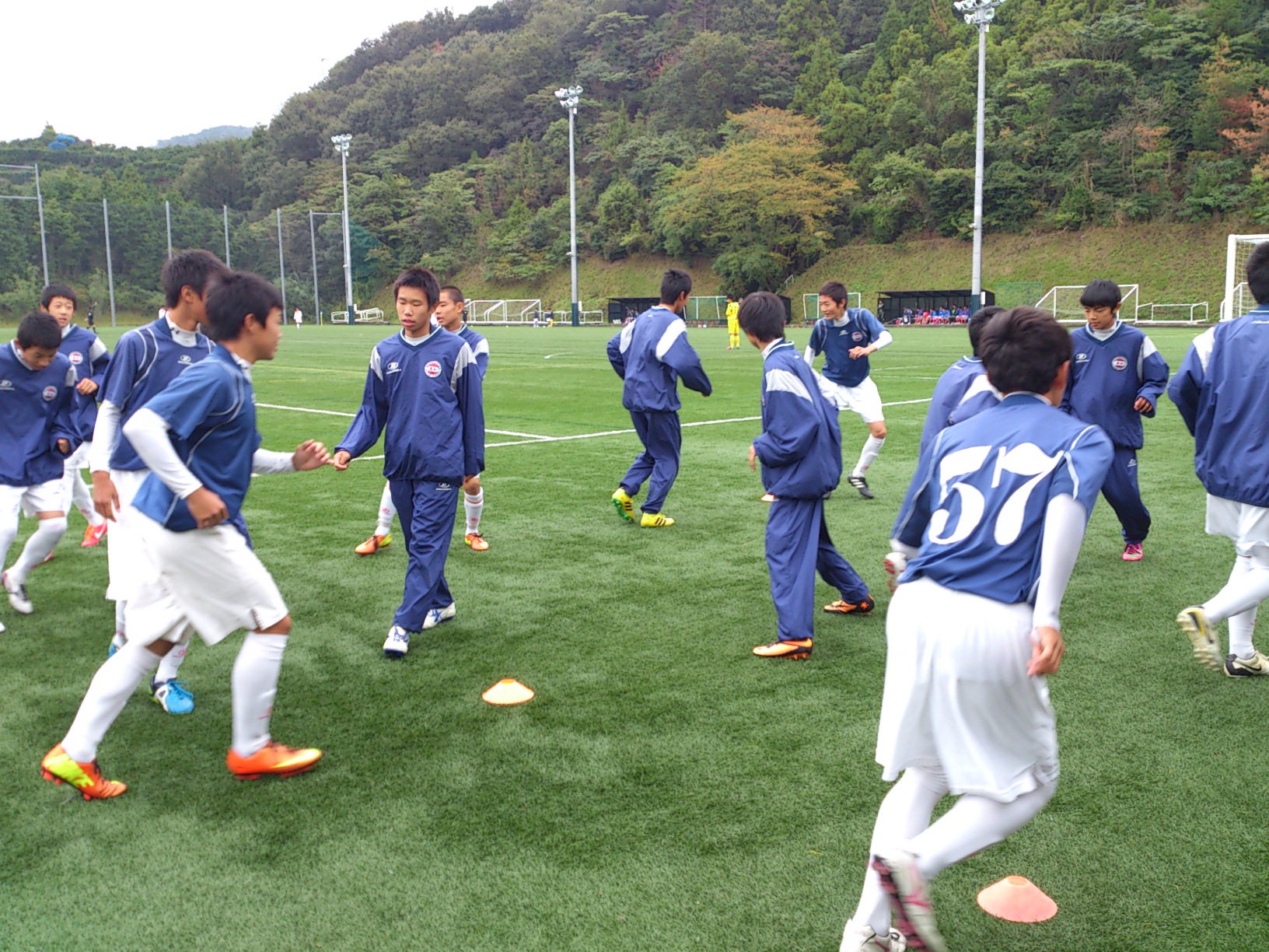 ｸﾛｰﾊﾞｰﾘｰｸﾞ13 後期 Vs 三津浜中学校 高知中学校 サッカー部