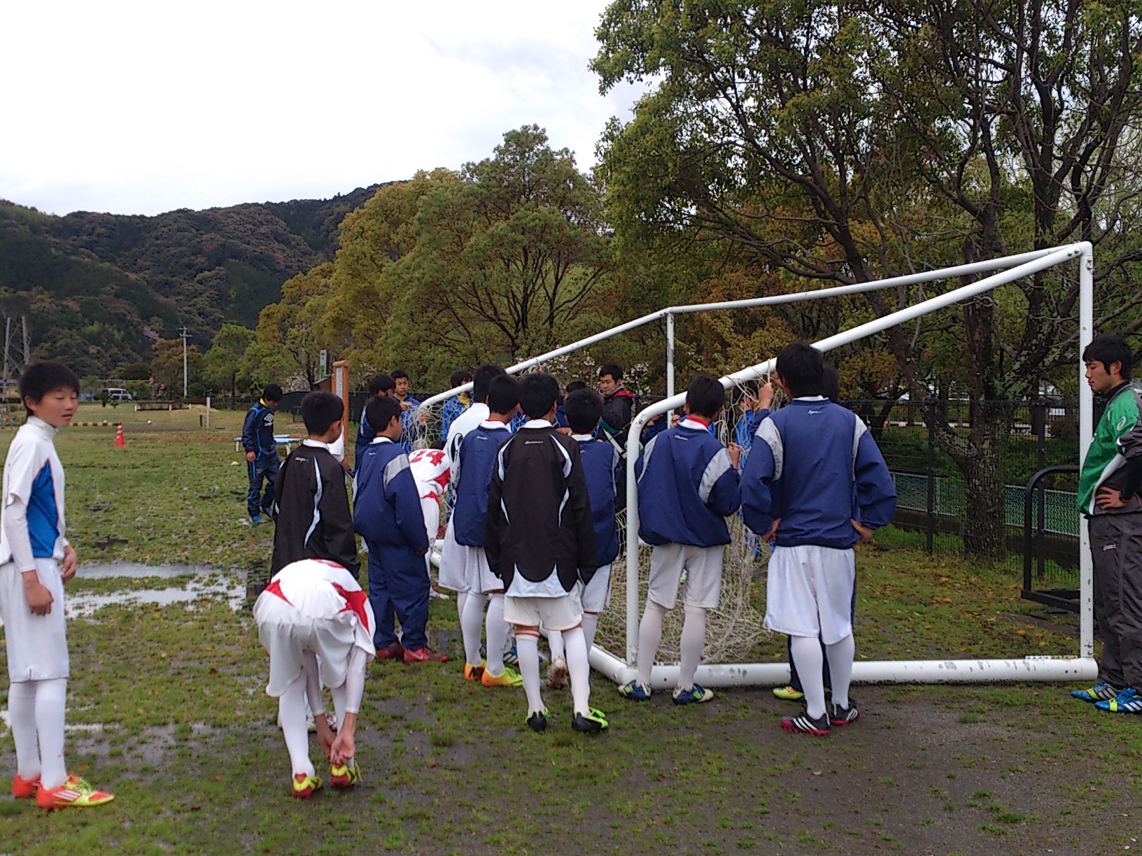 練習試合 Vs 伏見中学校 寺戸中学校 京都 高知中学校 サッカー部