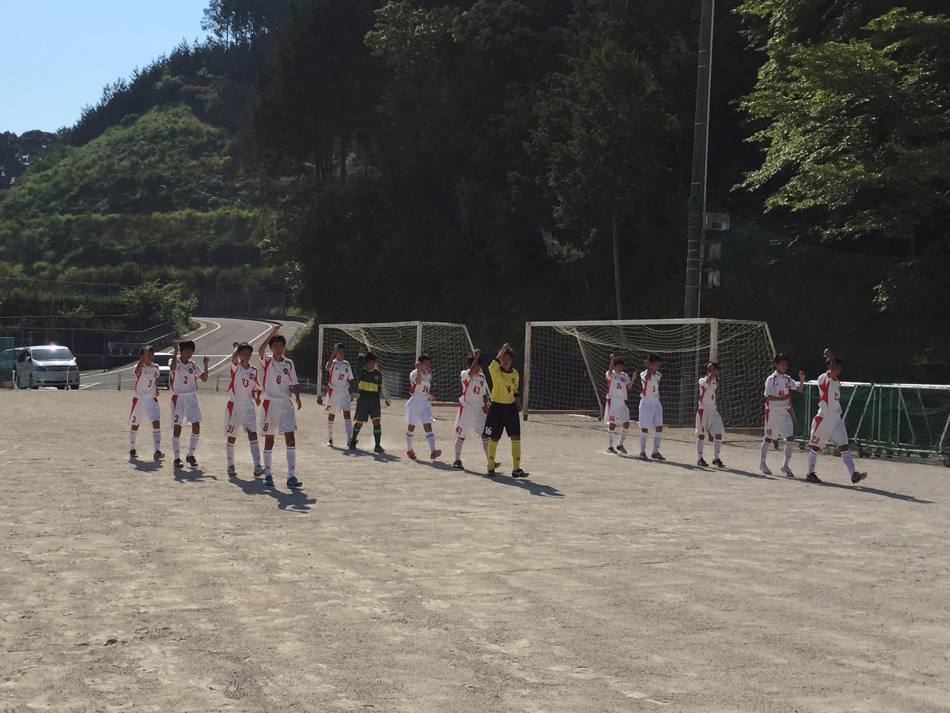 県リーグ２０１５ Vs ポラリスｂ 高知中学校 サッカー部