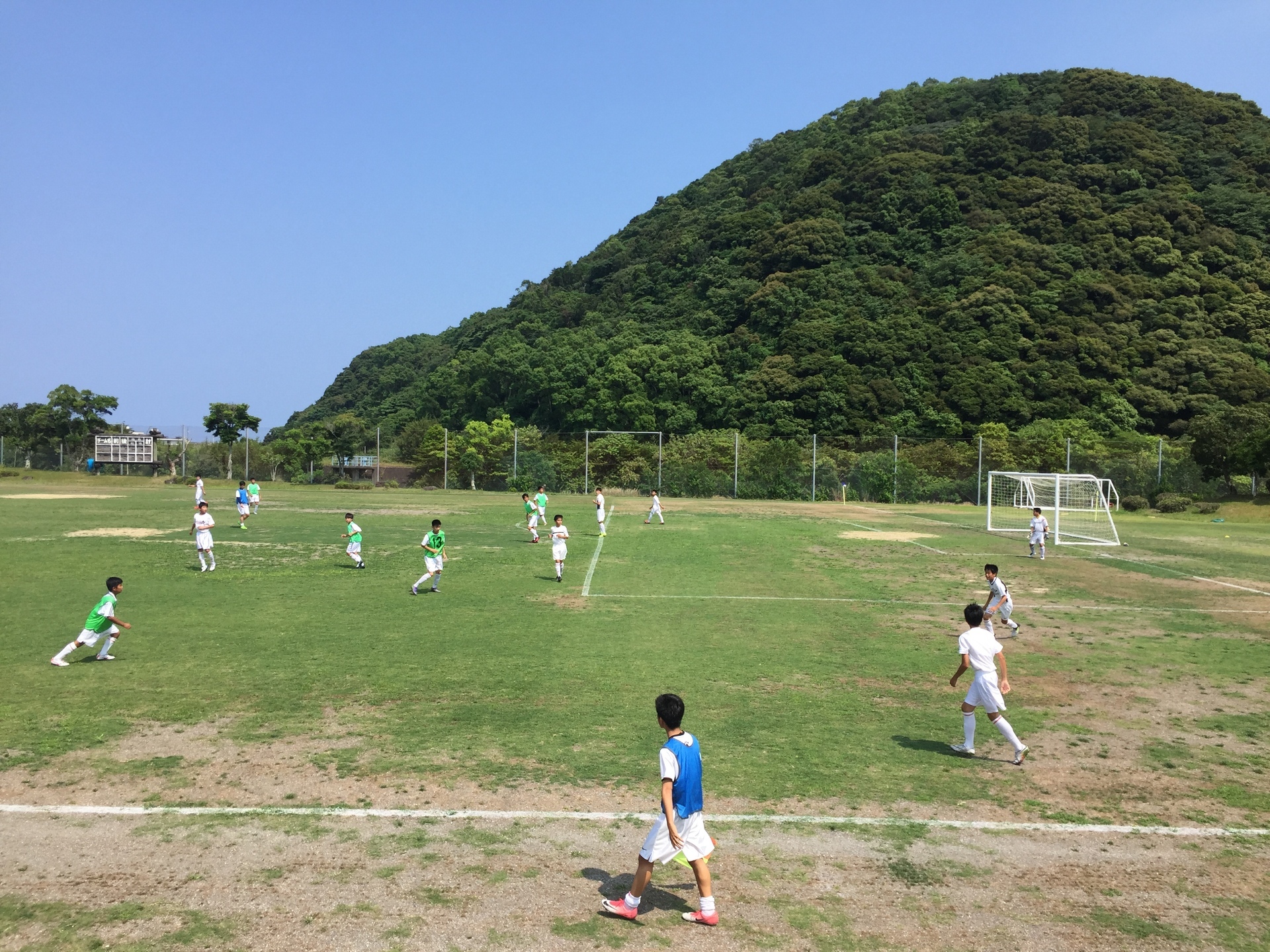 紅白戦 In 西南大規模公園 高知中学校 サッカー部