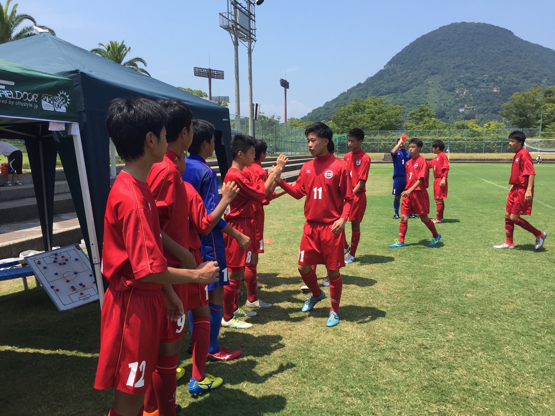 四国総体 １回戦 Vs 香川大附属高松中 高知中学校 サッカー部